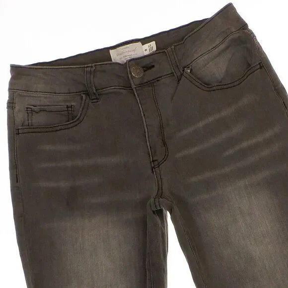 Weatherproof Jeans Womens 8 Runs Small Skinny Ankle Gray Measures 27 x 26.5 - Picture 5 of 9